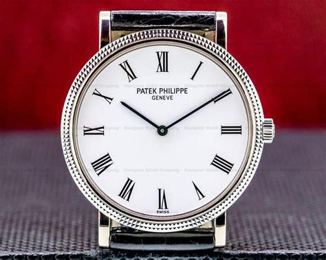 patek philippe calatrava 18k white gold|patek philippe calatrava vintage gold.